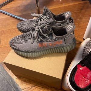 TRENDY SNEAKERS GREY/ORANGE